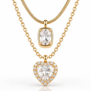 Pearl Heart Ketting packshot